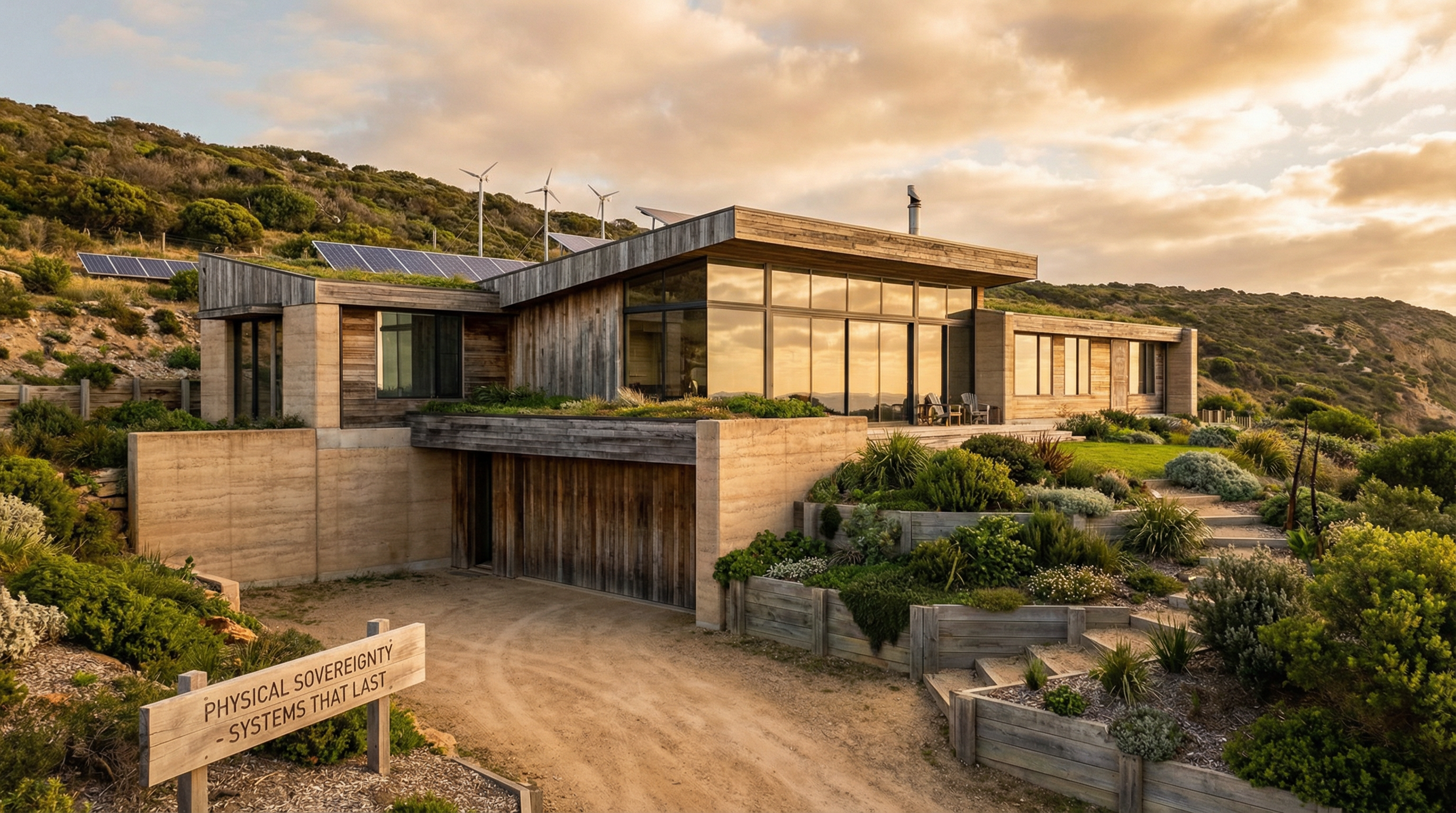 Modern sustainable architecture